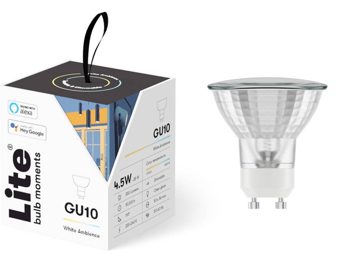 Lâmpada Inteligente LITLEBULB GU10 4.5W
