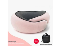 Travesseiro De Segurança Para Pescoço Em Viagens, Espuma Viscoelástica, Confortável E Respirável, Macio, Formato U