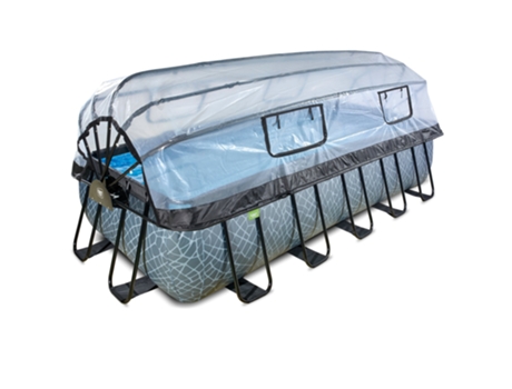 Piscina Tubular EXIT TOYS (TU - Cinzento)
