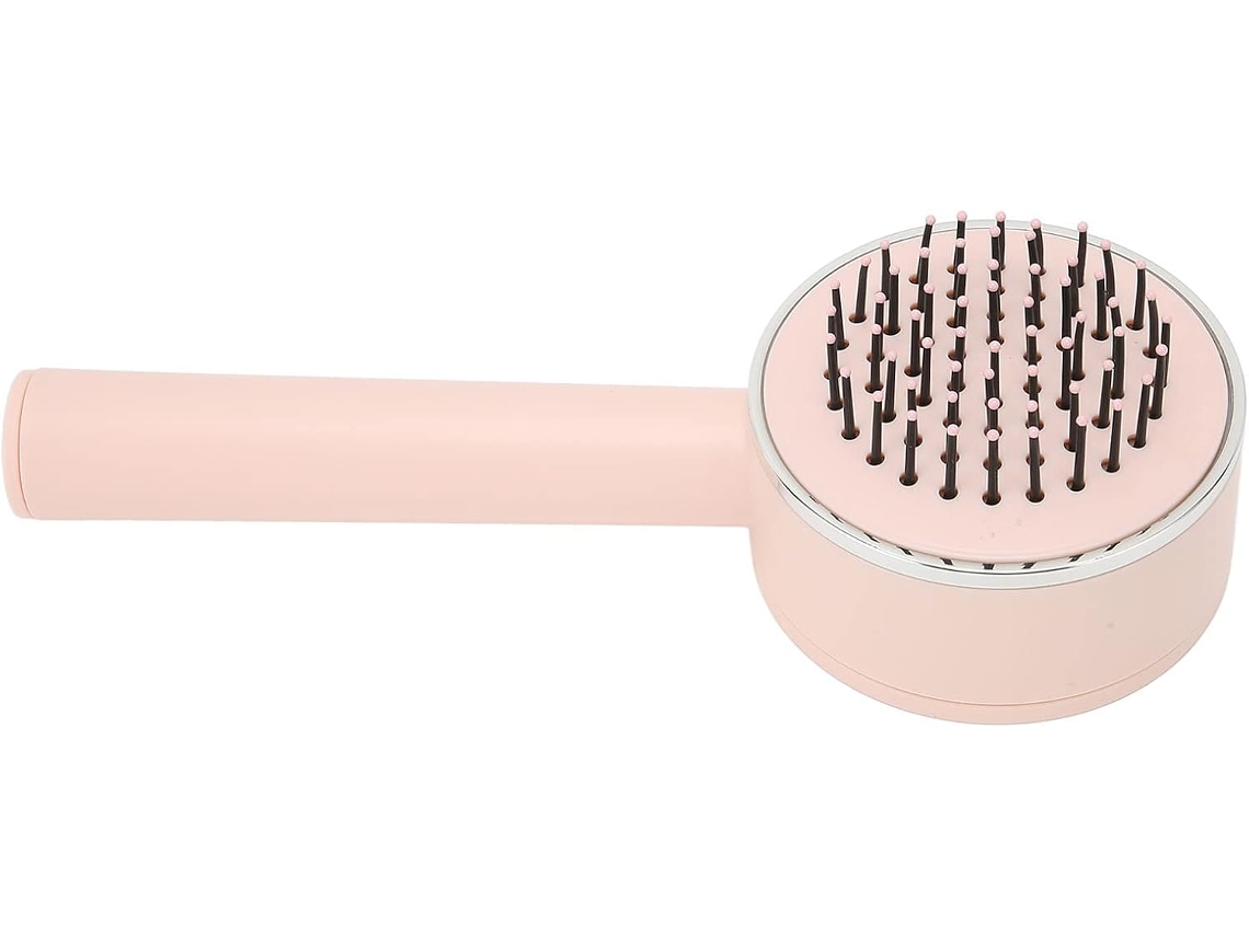 Escova De Massagem Desembaraçante Srliya Para Mulheres, Cabo Ergonômico Adequado Para Cabelos Lisos E Cacheados, Abs