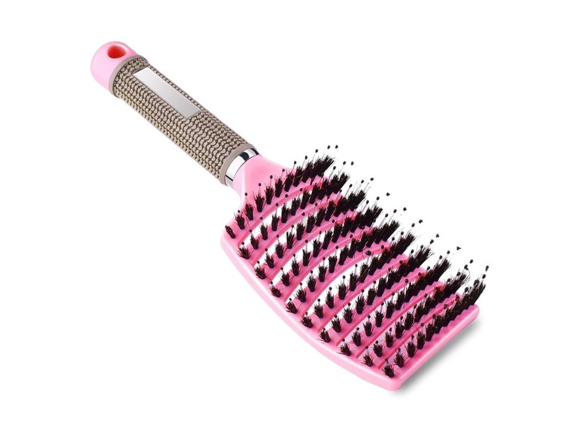Cepillo De Cabelo Desembaraçador Curvo 2025 Para Mulheres, Cepillo Ventilado Sem Puxões Para Todos Os Tipos De Cabelo