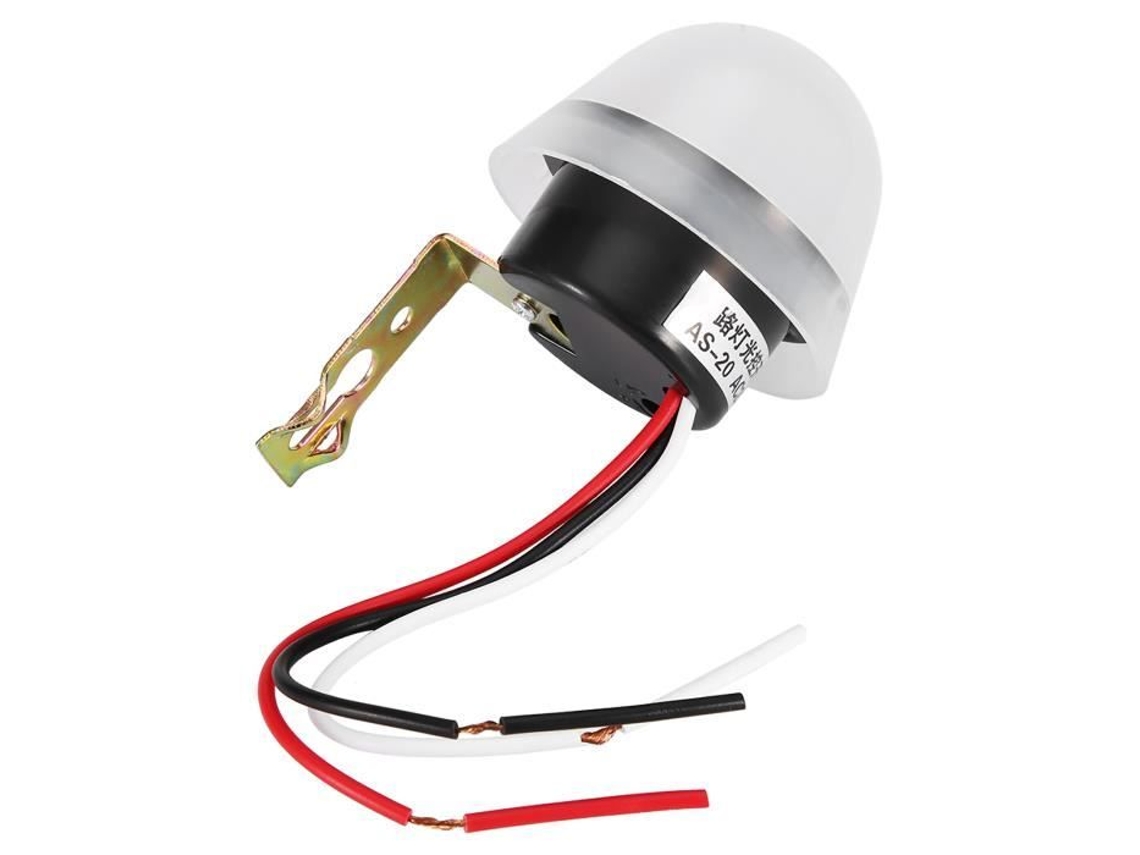 Interruptor Automático Do Sensor de Luz HURRISE 10A com Fotocélula