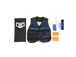 Tactical Vest (equipped With Eva Magazines, Compatible With Soft Bullet And Water Bullet Guns)