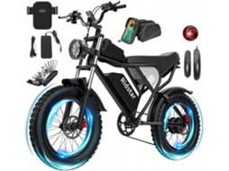 Bicicleta Elétrica Ridstar Q20 1500w 20ah 55km/h Freno De Aceite 20x4.0