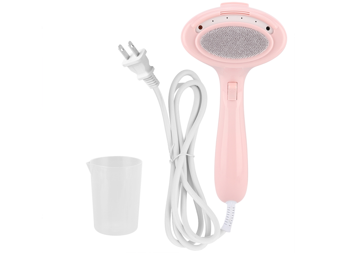 Laxiscreed Passador Manual A Vapor 900w Rosa, Portátil E Leve Para Uso Fácil