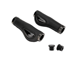 Luvas de Guidão de Bicicleta de Couro Ztto Anti Derrame com Bloqueio Duplo para MTB Mountain Bike Mali