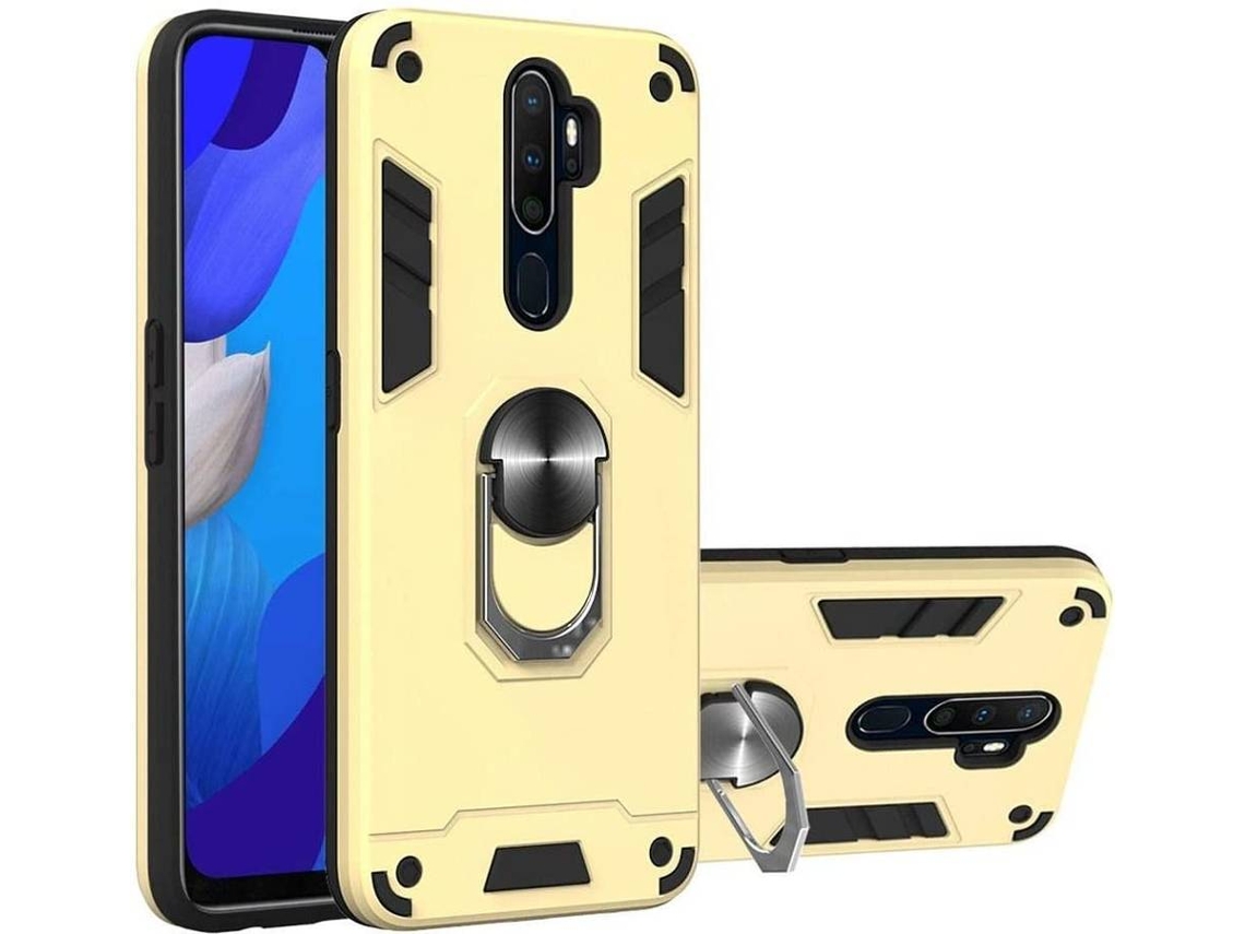 Capa Oppo A9 2020 HONGWE. Robusta Dourado