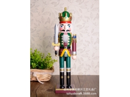 Boneco Nutcracker de soldado, presente criativo, decoração artesanal EOOCOO