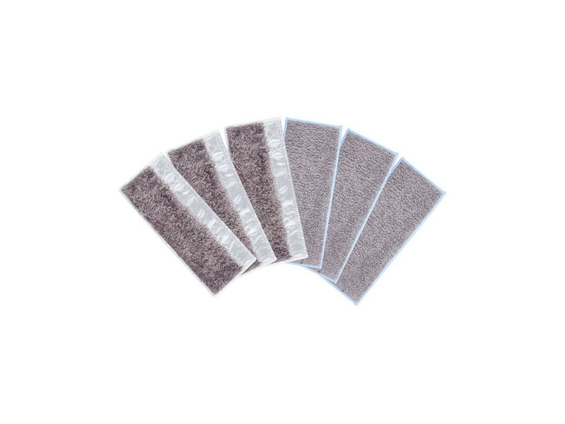 Conjunto De 6 Peças Acessórios Limpeza Para Aspirador Robô, Incluindo Substituição Esfregão.