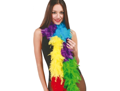 Cachecol  Plumas Multicolor (180 cm)