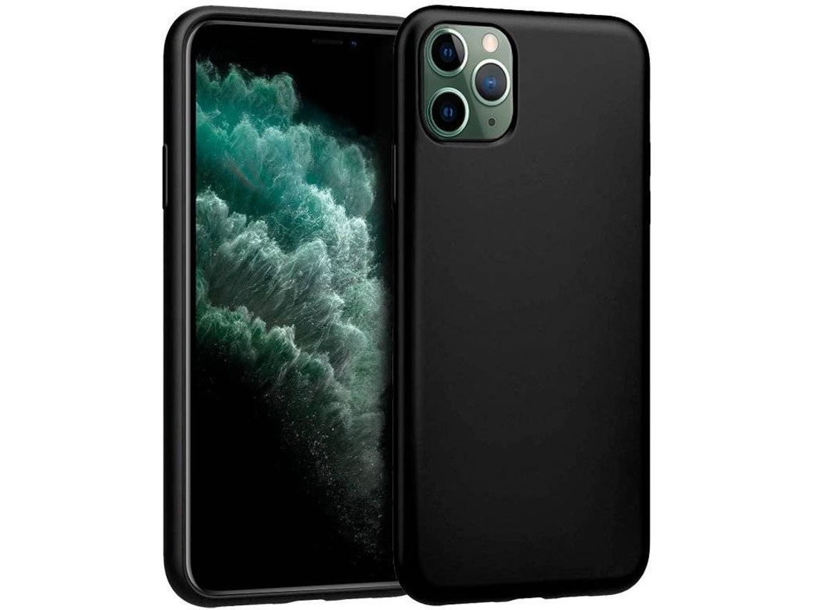 Capa iPhone 11 Pro Max Silicone Preto Worten.pt