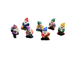 Estátua De Gnomo De Jardim, Ideal Para Decoração De Interiores E Exteriores, Figuras Colecionáveis Que Demonstram Unidade, Personagens Amigáveis E Bon