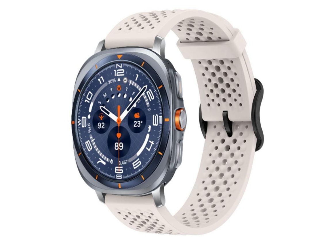 Bracelete para Samsung Galaxy Watch 8 / 8 Classic Silicone com Fivela Reversa Verde exército XIAOMOYU