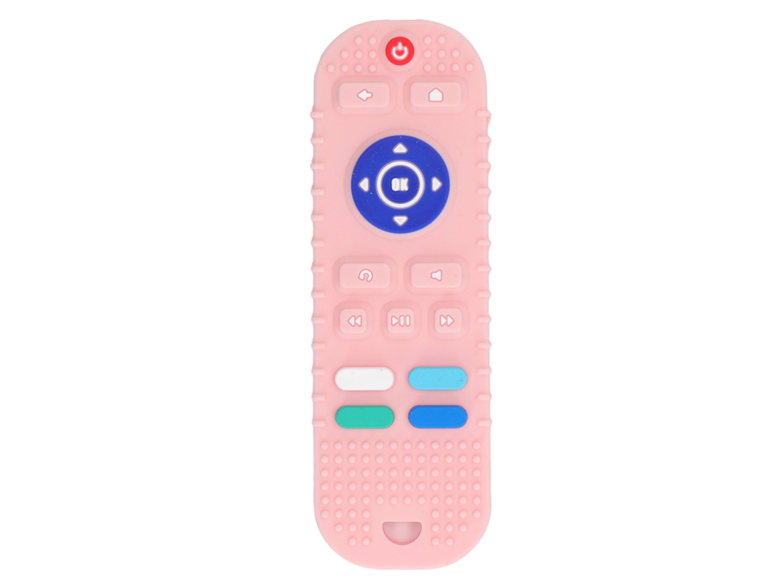 Brinquedos De Mordiscar Em Forma De Controle Remoto Para Bebês, Silicone, Dentes De Leite