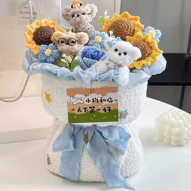 Buquês de Crochê, Buquês de Formatura, Lembrancinhas de Casamento MDUG