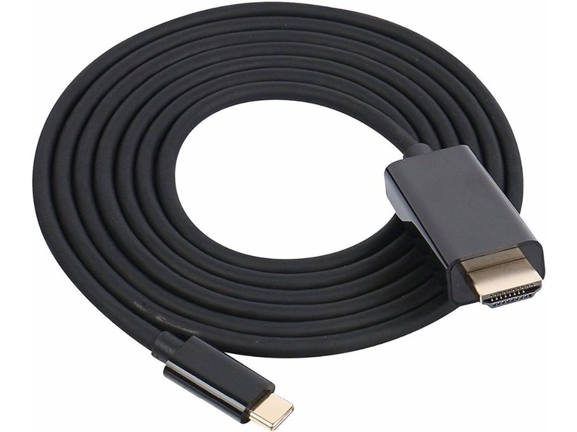 Cabo HDMI USB-C Macho para HDMI Macho 4K Apple MacBook