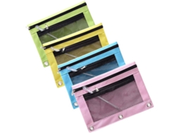 Capa Protetora para Tablet, 2 Compartimentos, Zíper Duplo, Transparente AQUAFORGE