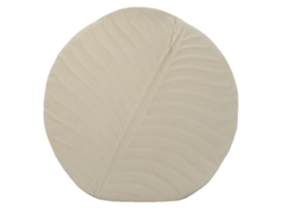 Vaso decorativo Mf842, metal, bege, 32,5 x 13 x 32,5 cm, Epikasa