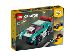 LEGO Creator 3-In-1: Carro De Corrida De Rua 31127 (Idade Mínima: 7 Anos - 258 Peças)