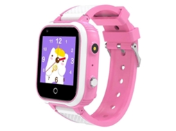 Relógio inteligente infantil 4G Dh9s de 1,4 polegadas com câmera, posicionamento GPS, chamada de vídeo SOS, versão UE, Ly Ebike