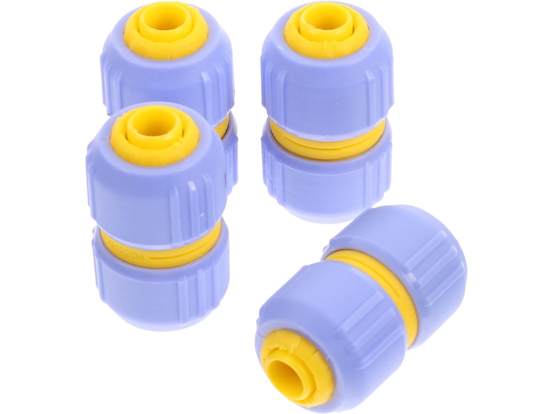 Conjunto De 4 Conectores Rápidos Em Abs Para Mangueira Jardim,