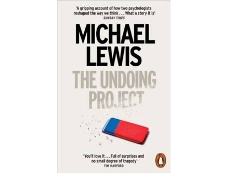 Livro The Undoing Project de Michael Lewis (Inglês)