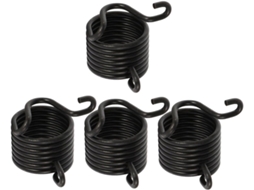Conjunto De 4 Molas Para Martelo Pneumático, Mola De Compressão Mecânica Reforçada Em Aço Preto, Com Gokoco