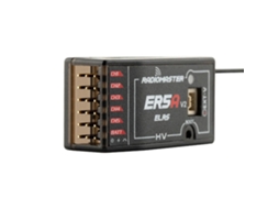 Receptor Pwm Elrs de 5 Canais Radiomaster Er5a V2 2.4ghz para Transmissor de Rádio Mt12 Pocket Boxer Tx16s Zorro Elrs MDUG (versão Lbt)