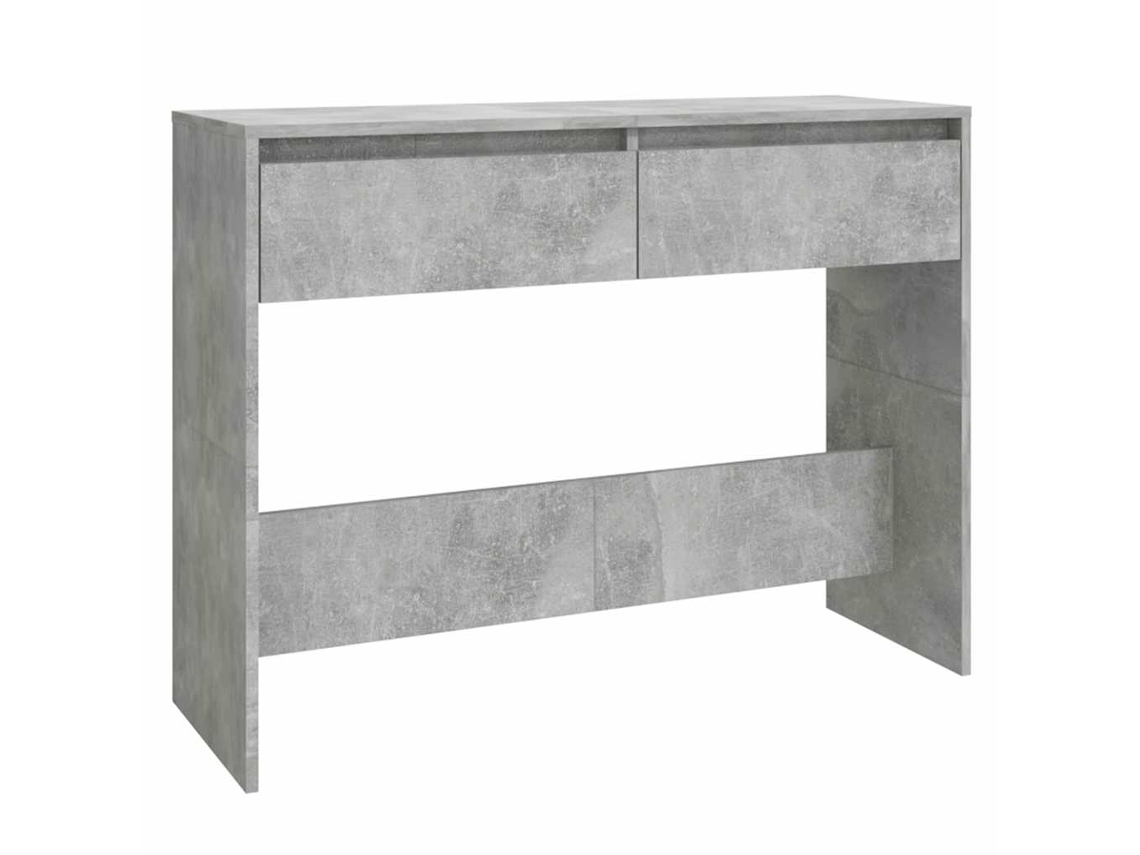 Console Table, Console Tables Vidaxl Cinzeto Madeira Processada (n/a)
