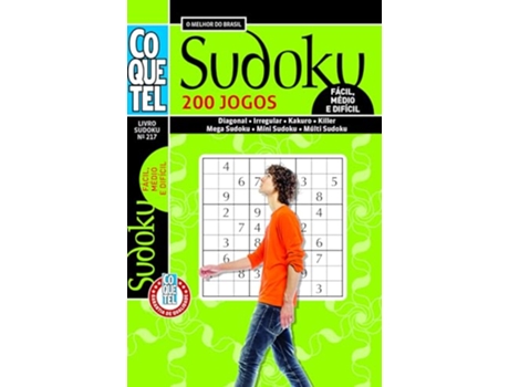 Livro Coquetel Sudoku 217 de Editora Coquetel (Português)