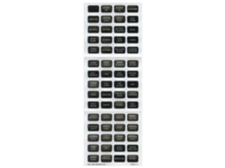 BLUE SEA Small Label Kit 60 Units