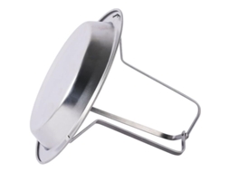 Soporte Para Asar Pollo De Acero Inoxidable Con Plato De Goteo Para Horno Y Barbacoa Accesorios De Cocina