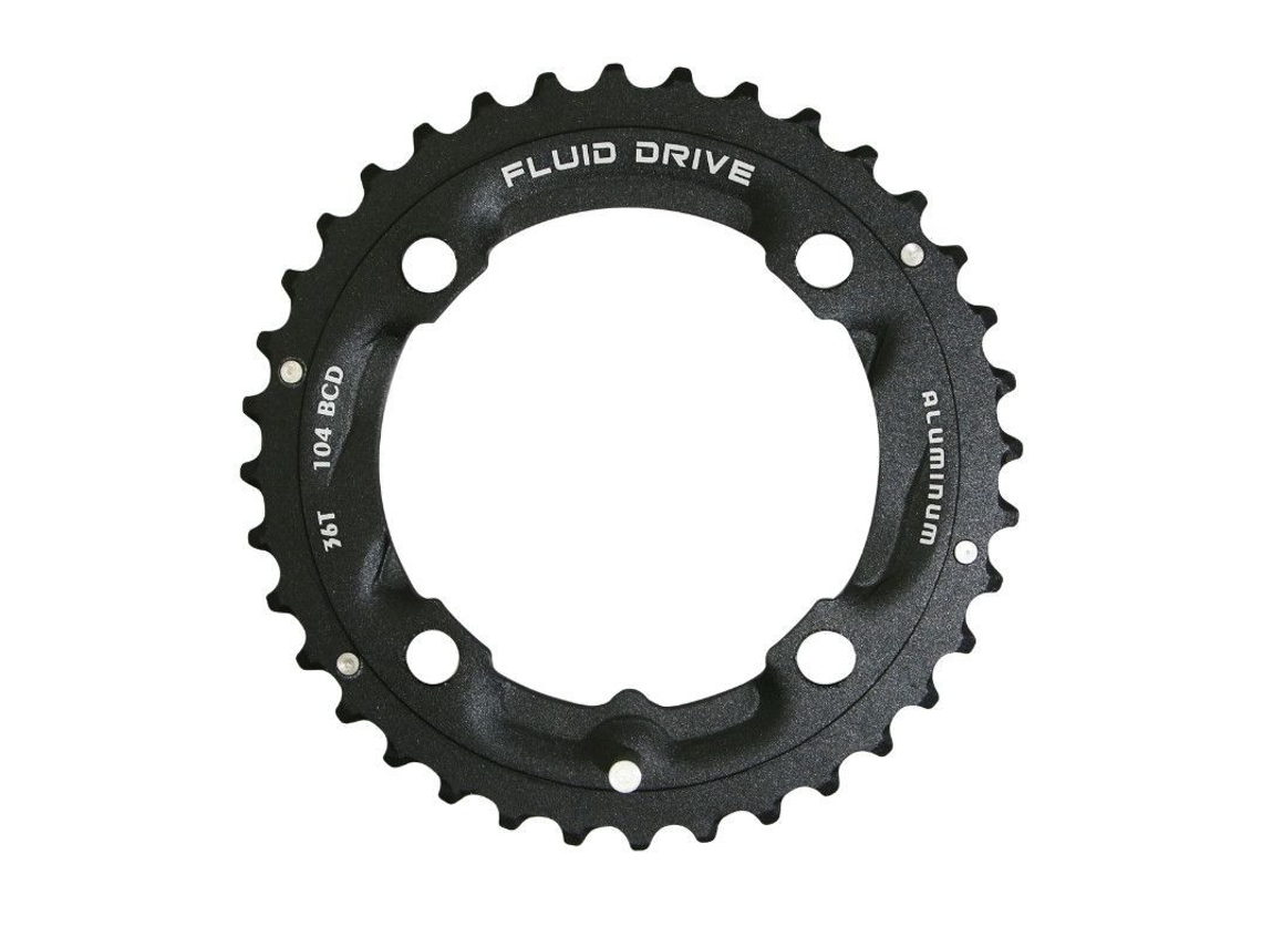 Tríplice anel de corrente MTB média exterior compatível com autres SUNRACE 4BRA