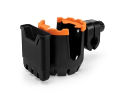 Suporte Para Copo 2 Em 1 Com Suporte Para Celular, Laranja, Universal