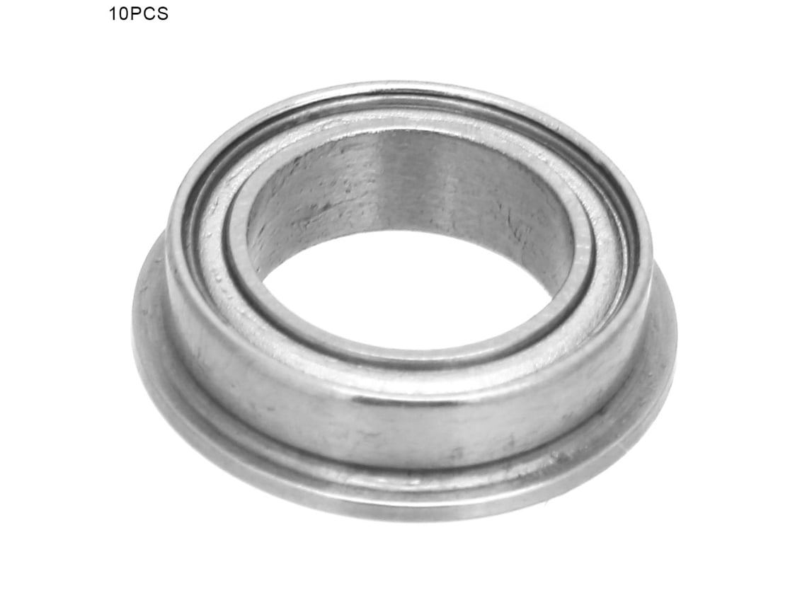 10 Peças Rolamentos Mf128zz De Bola De Canal Profundo Doblemente Selado (8x12x3.5mm)