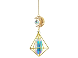 Pingente Decorativo para Carro, Pingente de Cristal Arco, Íris para Apanhador de Sol BRILVIBERA