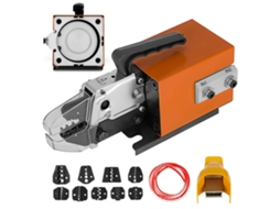 Crimpadora Pneumática Para Terminais Até 16 Mm² Com 10 Moldes Tekmaquinas
