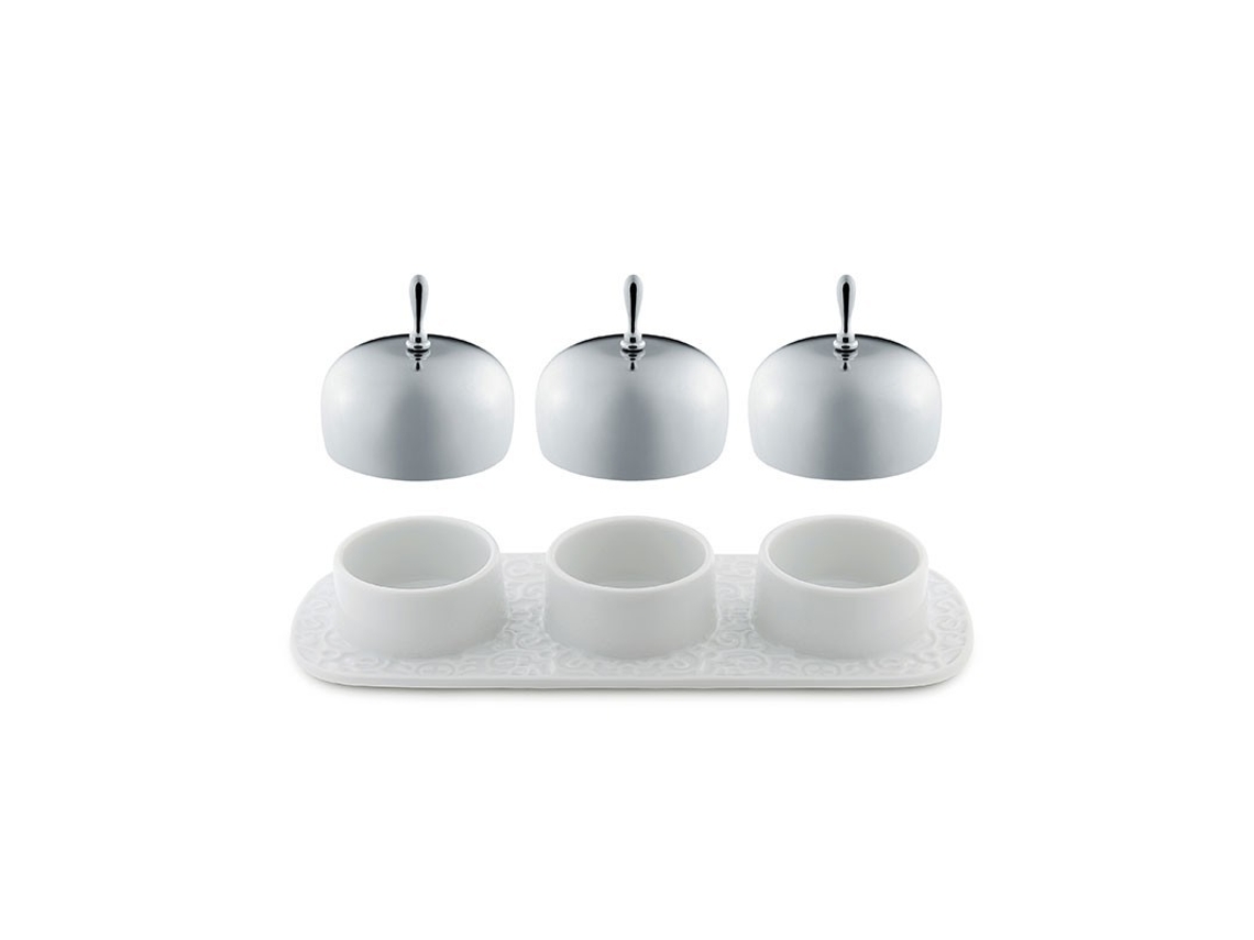 Compoteira de 3 Compartimentos - Dressed ALESSI