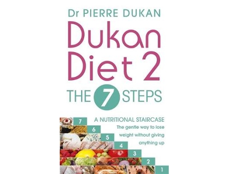 Livro dukan diet 2 - the 7 steps de dr pierre dukan (inglês)