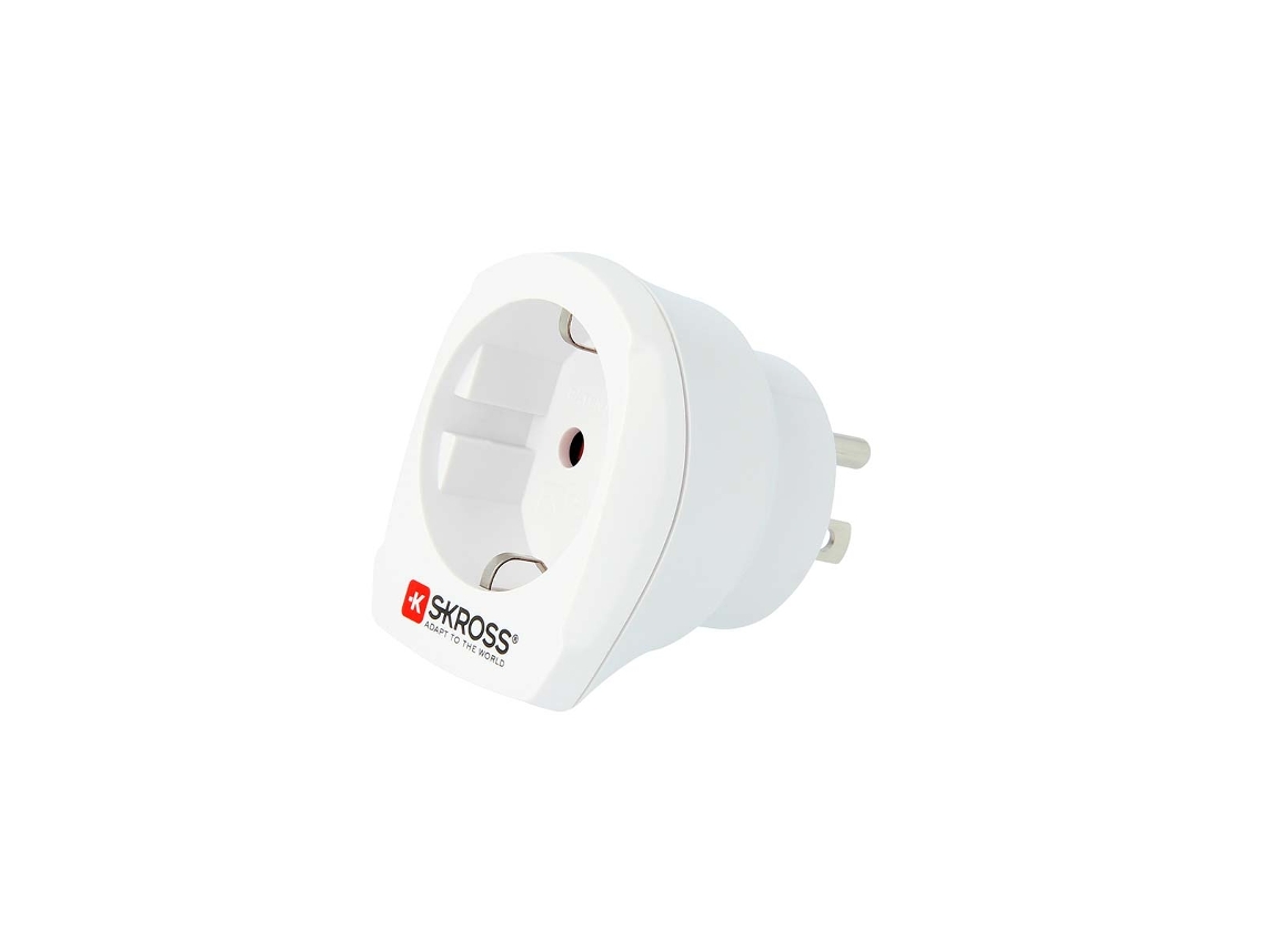 Adaptador de Viagem Europa eua com Aterramento AQUAFORGE