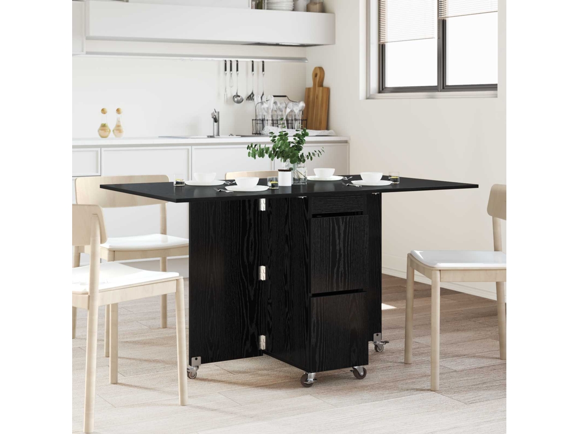 Vidaxl Mesa De Jantar 140 X 80 X 77 Cm Derivados De Madeira Retangular