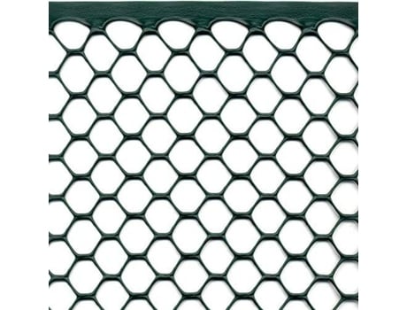 TENAX Rede de Proteção Plástica com Malha Hexagonal Exagon 0 80 X 50 M Verde para Varandas Cercas e Vãos