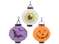 3 Peças de Lanternas de Halloween para Decorações de Halloween ALLINLESS
