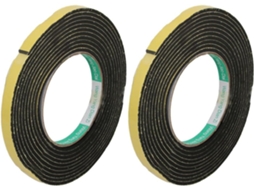 2 Unidades de Fita de Espuma Antichoque Selada em um Lado, 10 Mm X 3 Mm, com 4 Metros de Comprimento CHABERLU