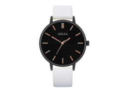 Reloj De Cuarzo Clásico Moda Estilo Empresarial Pareja Unisex Regalo (blanco)