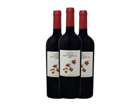 Vinho COLLI DI CASTELFRANCI Candriano Aglianico Irpinia Campi Taurasini (0.75 L - 3 Unidades)