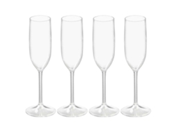 Conjunto de 4 Copos de Cocktail de 165ml Acrílico DAM