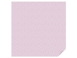 Película De Privacidade Padrão Floral Para O Banheiro Espelharte (100x100 Cm)