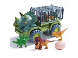 39Cm Tyrannosaurus Car Toy Dinosaurs Transport Car Truck Toy Pull Back Vehicle Toy With Dinosaur Gift For Boys Birthday