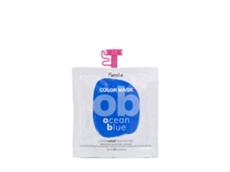 Máscara Colorante Para Cabelo Fanola Azul Oceano, 30ml.